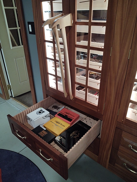 In-wall Firefighter Humidor